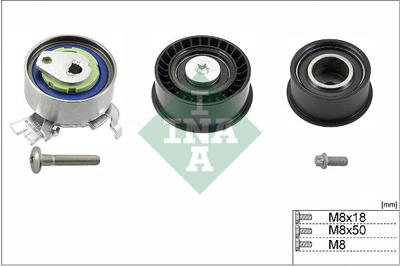 INA - ROLAMENTO Tensor ( Kit
