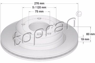 TOP - DISCO Travao DF2767