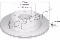TOP - DISCO Travao DF2767