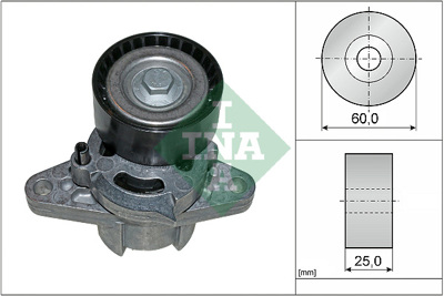INA - ROLAMENTO Tensor Ext. VKM3602