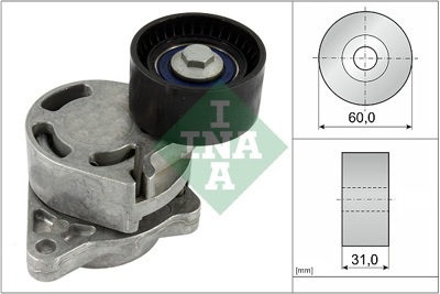 INA - ROLAMENTO Tensor Ext. VKM3607