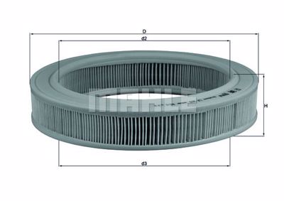 MAHLE - FILTRO Ar