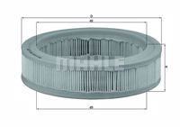 MAHLE - FILTRO Ar