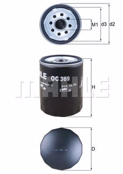 MAHLE - FILTRO Oleo