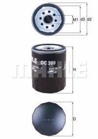 MAHLE - FILTRO Oleo