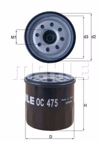 MAHLE - FILTRO Oleo