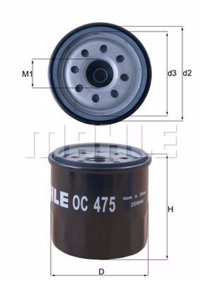 MAHLE - FILTRO Oleo