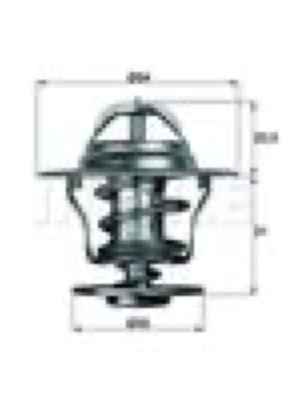 MAHLE - TERMOSTATO 1439.87