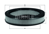 MAHLE - FILTRO Ar