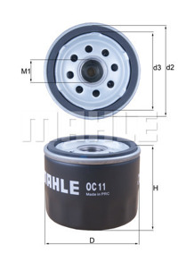 MAHLE - FILTRO Oleo