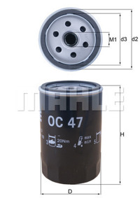 MAHLE - FILTRO Oleo