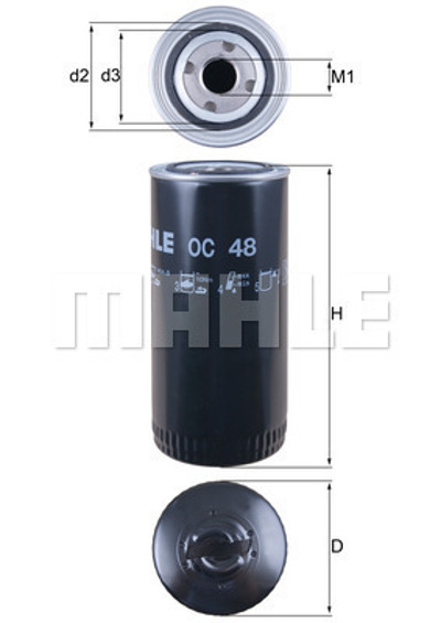 MAHLE - FILTRO Oleo