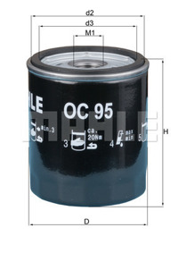 MAHLE - FILTRO Oleo