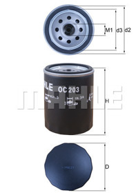 MAHLE - FILTRO Oleo