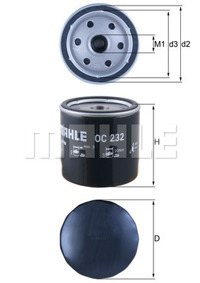 MAHLE - FILTRO Oleo