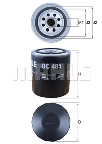MAHLE - FILTRO Oleo