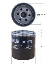 MAHLE - FILTRO Oleo