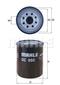 MAHLE - FILTRO Oleo