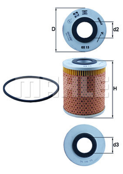 MAHLE - FILTRO Oleo