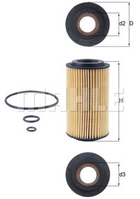 MAHLE - FILTRO Oleo