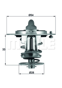 MAHLE - TERMOSTATO 6319.82
