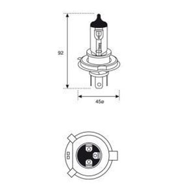 HELLA - LAMPADA Jg. ( H4