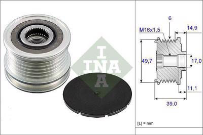 INA - ROLAMENTO Altern.