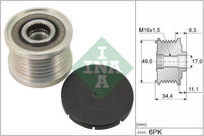 INA - ROLAMENTO Altern. VKM03870