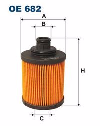 FIAT - FILTRO Oleo ( OX418D
