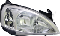 TYC - OPTICA OPEL CORSA C ESQ