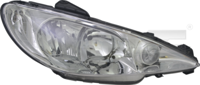 TYC - OPTICA PEUGEOT 206 ESQ