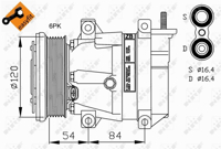 NRF - COMPRESSOR Ac (