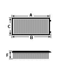 MIKFIL - FILTRO Ar ADT32266