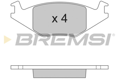 BREMSI - PASTILHAS Travao GDB463