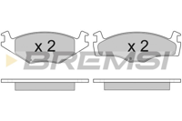 BREMSI - PASTILHAS Travao GDB1219