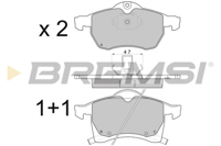 BREMSI - PASTILHAS Travao GDB1350