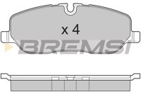 BREMSI - PASTILHAS Travao GDB1631