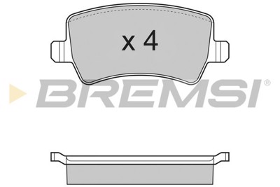 BREMSI - PASTILHAS Travao GDB1685