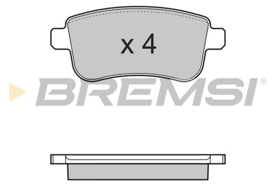 BREMSI - PASTILHAS Travao GDB1791