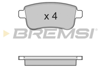 BREMSI - PASTILHAS Travao GDB1791