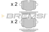 BREMSI - PASTILHAS Travao GDB1869