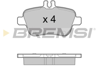BREMSI - PASTILHAS Travao GDB1920