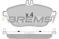 BREMSI - PASTILHAS Travao GDB1932