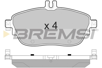 BREMSI - PASTILHAS Travao GDB1932