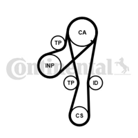 CONTI - KIT Dist. ( VKMA07304