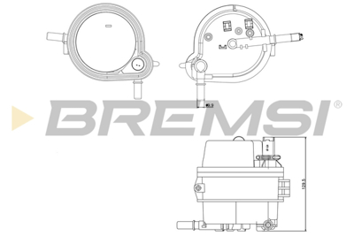 BREMSI - FILTRO Comb. KL779