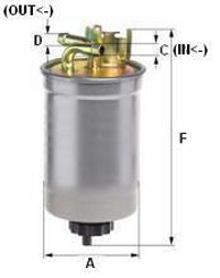 MIKFIL - FILTRO Comb. ( KL197