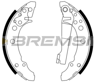 BREMSI - MAXILAS Travao GS8166
