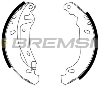 BREMSI - MAXILAS Travao GS8531