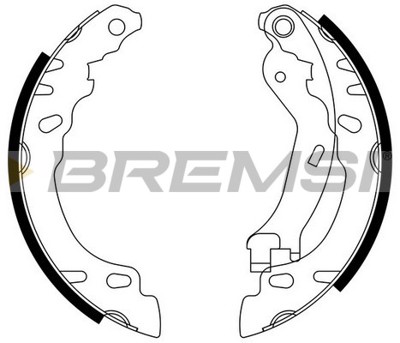 BREMSI - MAXILAS Travao GS8711
